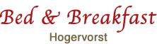 Bed & Breakfast Hogervorst - Aalsmeer | Amsterdam